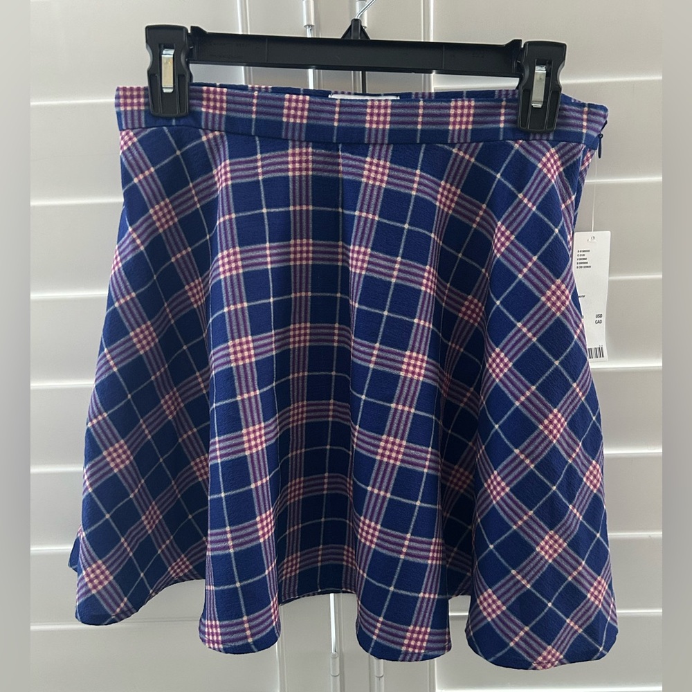 Urban Outfitters 90’s Angie Printed Plaid Circle Skirt Large